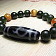 Bracelet made of jade and simbircite with ji ' Tara', Bead bracelet, Moscow,  Фото №1