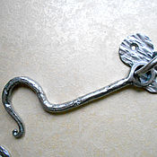 Для дома и интерьера handmade. Livemaster - original item Forged door hook.. Handmade.