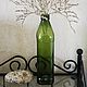 Бутылка оливковая с крышкой, Бутылки, Джубга,  Фото №1