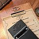 Заказать Планшет для меню с логотипом и зажимом. КОНТОРА С ДЕКОРОМ. Ярмарка Мастеров. . Папки Фото №3