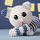 Soft toys Knitted tabby cat. Stuffed Toys. Вязаные игрушки - Ольга (knitlandiya). Online shopping on My Livemaster.  Фото №2