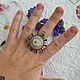 Кольцо с солнечным кварцем. Кольца. Karma-jewelry. Ярмарка Мастеров.  Фото №5