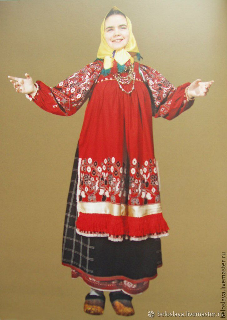 Рязанский женский костюм