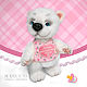 Order Teddy bear with children's metric for girls. Marina Eretnova. Livemaster. . Teddy Bears Фото №3