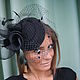 Шляпка для скачек "Gerri". Шляпы. ZHAKI HATS. Ярмарка Мастеров.  Фото №5