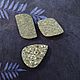 Друза пирита кабошоны. Кабошоны. Gems for Art (Indianstones). Ярмарка Мастеров.  Фото №9