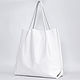 Shopper Bag Leather White Tote Bag Bag Leather. Shopper. BagsByKaterinaKlestova (kklestova). My Livemaster. Фото №4
