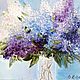 Oil painting 'Lilac mood', Pictures, Vladivostok,  Фото №1
