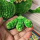 Крокодил вязаный. Мягкие игрушки. Людмила Лосева Авторские игрушки. Ярмарка Мастеров.  Фото №7
