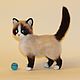 Order Cat breed snowshoe' name 'Kaori'. Anna Petinati- Live toys handmade. Livemaster. . Stuffed Toys Фото №3