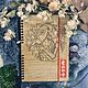 Princess Mononoke Wooden Notepad / Sketchbook, Sketchbooks, Krasnodar,  Фото №1