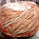 Hand-spun yarn 'Ginger 7' 100 m100 gr melange dog hair, Yarn, Moscow,  Фото №1