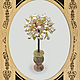 Pearl tree 'Wedding souvenir' in a vase made of onyx. Trees. irina-taranenko. Online shopping on My Livemaster.  Фото №2
