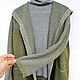 Женский кашемировый джемпер Серая классика,  Xs. Джемперы. ramremik-knitting-cashmere. Ярмарка Мастеров.  Фото №6