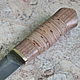 Knife 'Claw-2' h12mf birch bark nut. Knives. Artesaos e Fortuna. My Livemaster. Фото №4