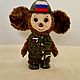 Игрушка в военной форме, Мягкие игрушки, Краснокаменск,  Фото №1