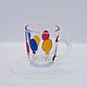 Mug with painting ' Balls', Mugs and cups, Moscow,  Фото №1
