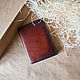 Leather wallet cover for documents. Cover. Lemberg Leather. Online shopping on My Livemaster.  Фото №2