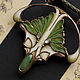  ' Ginkgo' Art Nouveau. Pendant. House Of The Moon Dew. My Livemaster. Фото №5
