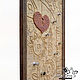 Cork key holder "HEART". Housekeeper. corkdesigner (corkdesigner). Online shopping on My Livemaster.  Фото №2