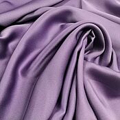 Материалы для творчества handmade. Livemaster - original item Fabric: Cadi viscose lilac. Handmade.