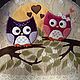  Hot water bottle for teapot ' Loving owls'. Potholders. Naughty FancyWork (applique4you). My Livemaster. Фото №4