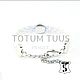 Elegant leather white bracelet Art:18000029. Bead bracelet. totum-tuus. Online shopping on My Livemaster.  Фото №2
