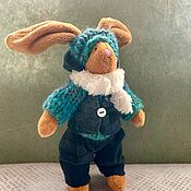 Сувениры и подарки handmade. Livemaster - original item Stuffed toy New Year`s Rabbit 2023. Handmade.