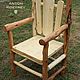 Кресло из коряг (стул из дерева в стиле рустик, экомебель), Кресла, Майкоп,  Фото №1