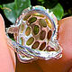 Ring with natural rainbow opals (17). Rings. podval (podval). My Livemaster. Фото №4
