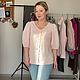 Льняная блузка с декором. Блузки. Simply Wear by Di (Prokhorova Diana). Ярмарка Мастеров.  Фото №6