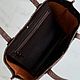 Сумка-шоппер из змеиной кожи коричневого цвета. Сумка-шоппер. Chic bags. Ярмарка Мастеров.  Фото №8