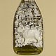 'English Bulldog ' - Decorative bottle , Pictures, Moscow,  Фото №1