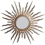 Круглое зеркало Malfoi, настенное зеркало,золотое зеркало