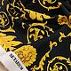 Коттон-стрейч "VERSACE" Италия, Ткани, Санкт-Петербург,  Фото №1