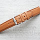 Stitched Leather Watch Strap 20mm. Watch Straps. LadO Watch Straps (novgorodsky). Online shopping on My Livemaster.  Фото №2
