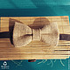 Tie Burlap / bow tie for a wedding in rustic style, Ties, Moscow,  Фото №1