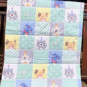 Для дома и интерьера handmade. Livemaster - original item Kitty`s baby blanket. Handmade.