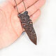Pendant-Amulet made of wood ' Maori Spear'. Pendant. OakForest Wooden Jewelry. My Livemaster. Фото №5