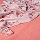Коралловый жатый шёлк Giambattista Valli, Ar-M254. Ткани. I-tessile Волшебные ткани из Милана (miracolo). Ярмарка Мастеров.  Фото №12