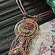  "The Flower of Scotland". Подвеска. Julia Chernopazova Art Jewelry. Ярмарка Мастеров.  Фото №6