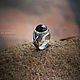 Sabre ring with black agate, Ring, St. Petersburg,  Фото №1