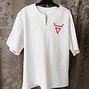 Русский стиль handmade. Livemaster - original item Shirt 