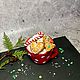 Игрушка Чашка Капучино с имбирными печеньками (ватное папье-маше). Мягкие игрушки. Светлана Сычугова. Ярмарка Мастеров.  Фото №5