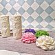 Свеча "Пион" сиреневый. Свечи. Алена (allena_shop). Ярмарка Мастеров.  Фото №5