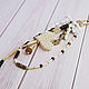 Copy of Copy of Copy of Copy of Beaded Keychain BK1460313. Bag decorations. Kroshka Bijou. My Livemaster. Фото №9