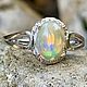 Silver ring with opal. Rings. sparkling-ru. My Livemaster. Фото №4