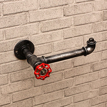 Для дома и интерьера ручной работы. Ярмарка Мастеров - ручная работа Держатель туалетной бумаги в стиле лофт, индастриал, стимпанк, ретро. Handmade.