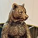 Медведь на камне (П-84). Статуэтки. Bronzamini. Интернет-магазин Ярмарка Мастеров.  Фото №2