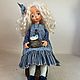 Кукла ручной работы. Любимая кукла Николь. Интерьерная кукла. Larsen.dolls. Ярмарка Мастеров.  Фото №5